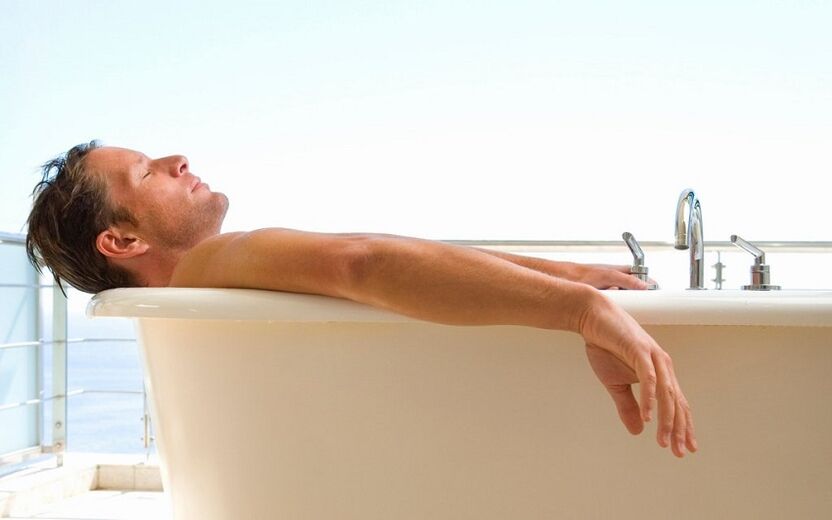 гореща вана за простатит при мъжете